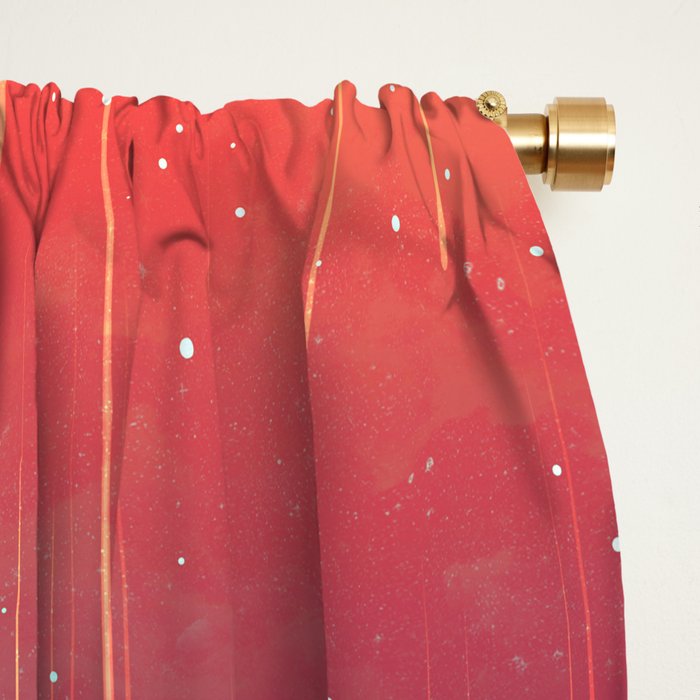 Meteoric rainfall Window Curtain Gallery Image 2