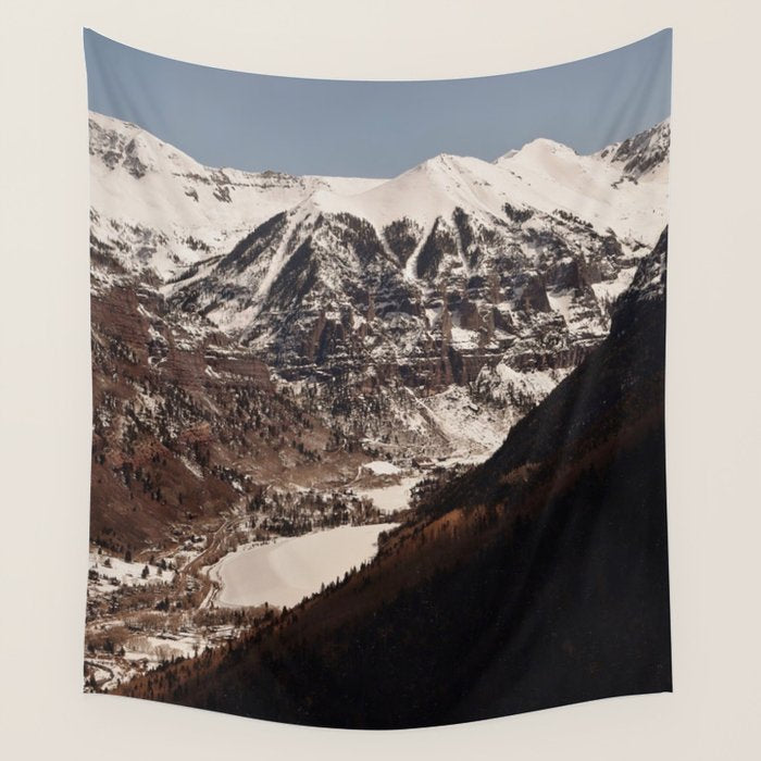 Telluride Gondola Wall Tapestry Gallery Image 1