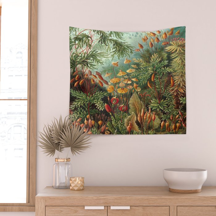 Ernst-haeckel-Kunstformen-der-Natur-viintage Wall Tapestry Gallery Image 2