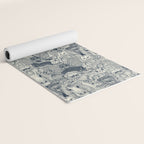 cryptid crowd indigo pearl Yoga Mat Gallery Image 2