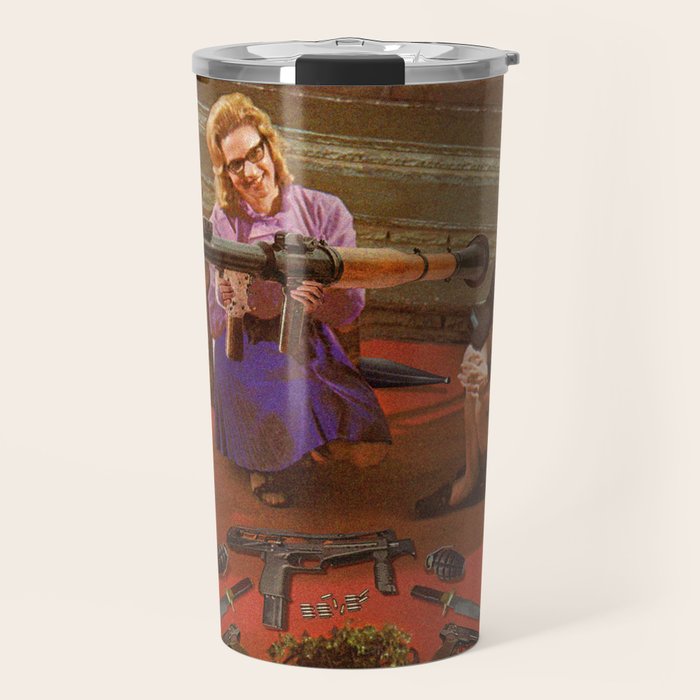 Aunt Daisy's Tea Party Travel Mug Gallery Image 1