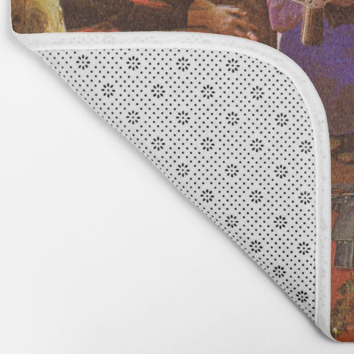 Aunt Daisy's Tea Party Bath Mat Gallery Image 2