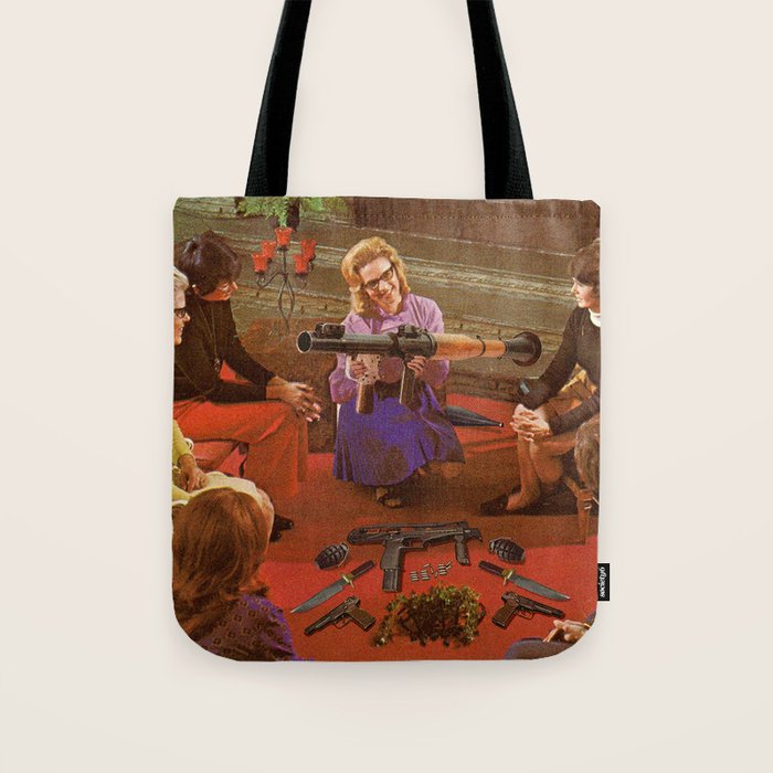 Aunt Daisy's Tea Party Tote Bag Gallery Image 1