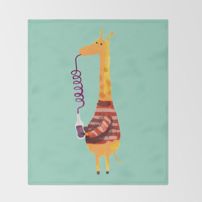 Crazy Straw Throw Blanket Gallery Image 2