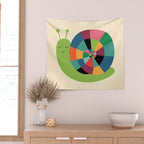 Snail Time Wall Tapestry Gallery Image 2