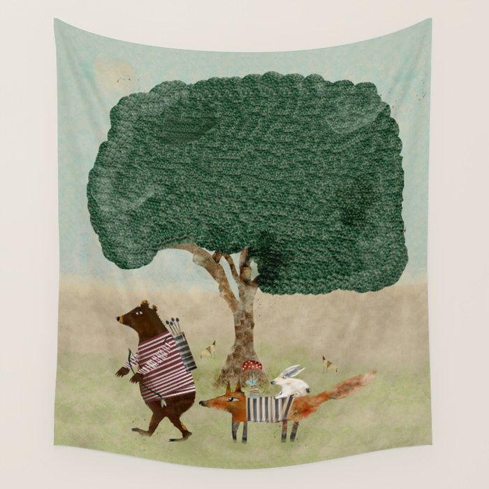 summers adventure Wall Tapestry Gallery Image 4