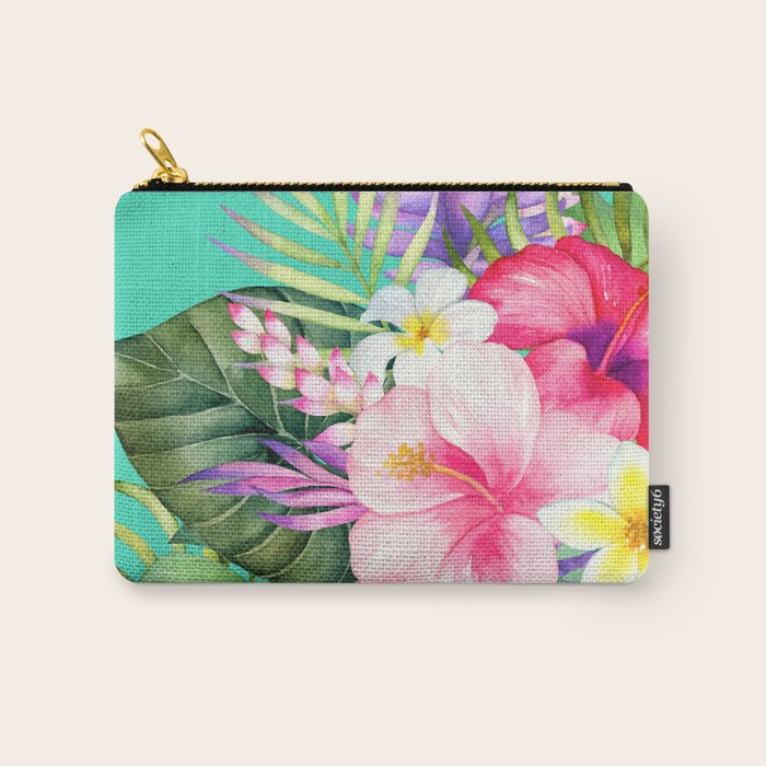 Tropical Vibe Carry All Pouch Gallery Image 1