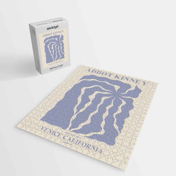 Abbot Kinney blue Jigsaw Puzzle Gallery Image 2