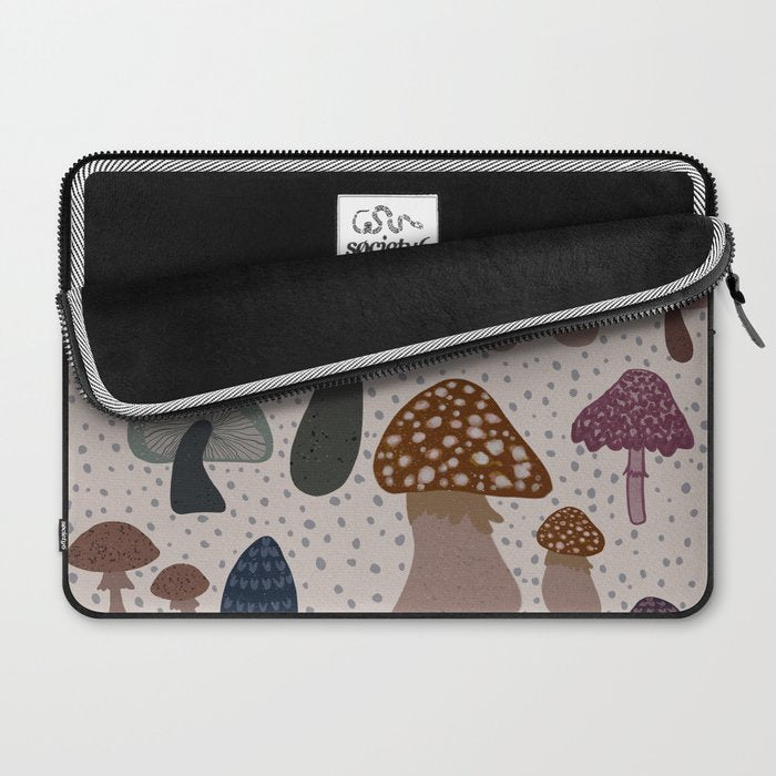 Mushroom collection_04 Laptop Sleeve Gallery Image 2