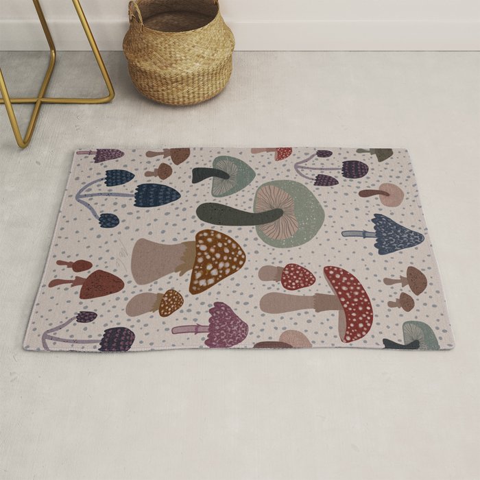 Mushroom collection_04 Rug Gallery Image 1