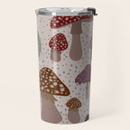 Mushroom collection_04 Travel Mug Gallery Image 2
