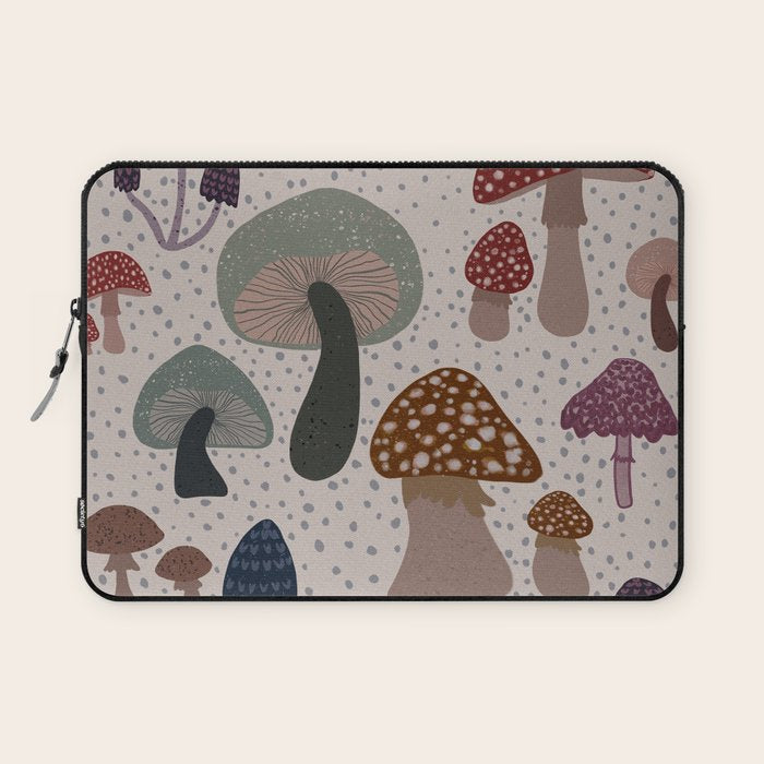 Mushroom collection_04 Laptop Sleeve Gallery Image 1