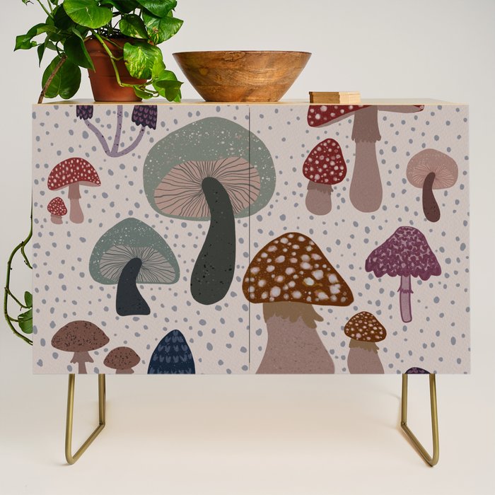 Mushroom collection_04 Credenza Gallery Image 1