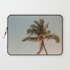 Palm Tree Sunset - Hawaii Tropical Nature Photography Laptop Sleeve Gallery Image 1