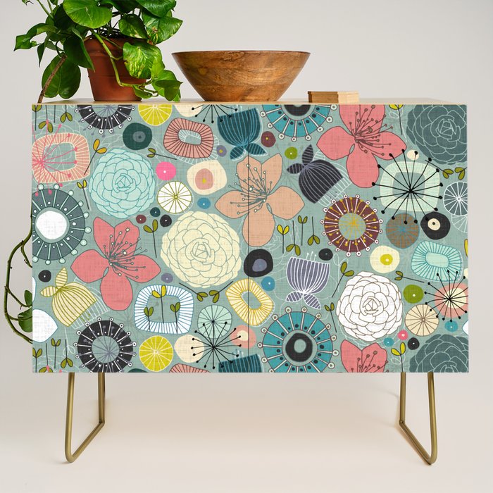 oriental blooms Credenza Gallery Image 1