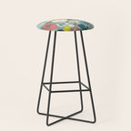 oriental blooms Stool Gallery Image 1