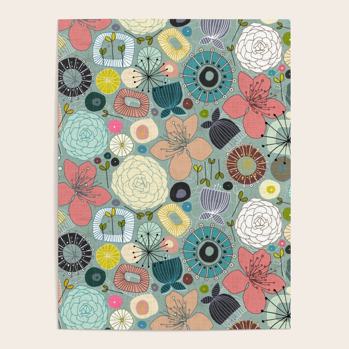 oriental blooms Poster Gallery Image 4