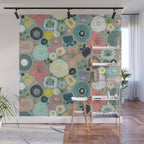 oriental blooms Wall Mural Gallery Image 1