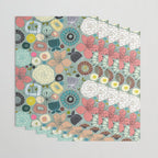 oriental blooms Wrapping Paper Gallery Image 3