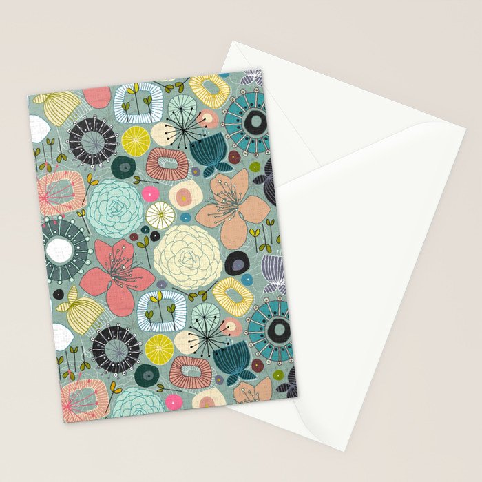oriental blooms Stationery Card Gallery Image 2