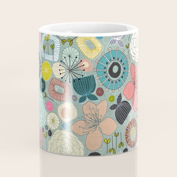 oriental blooms Coffee Mug Gallery Image 4