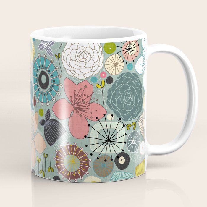 oriental blooms Coffee Mug Gallery Image 1