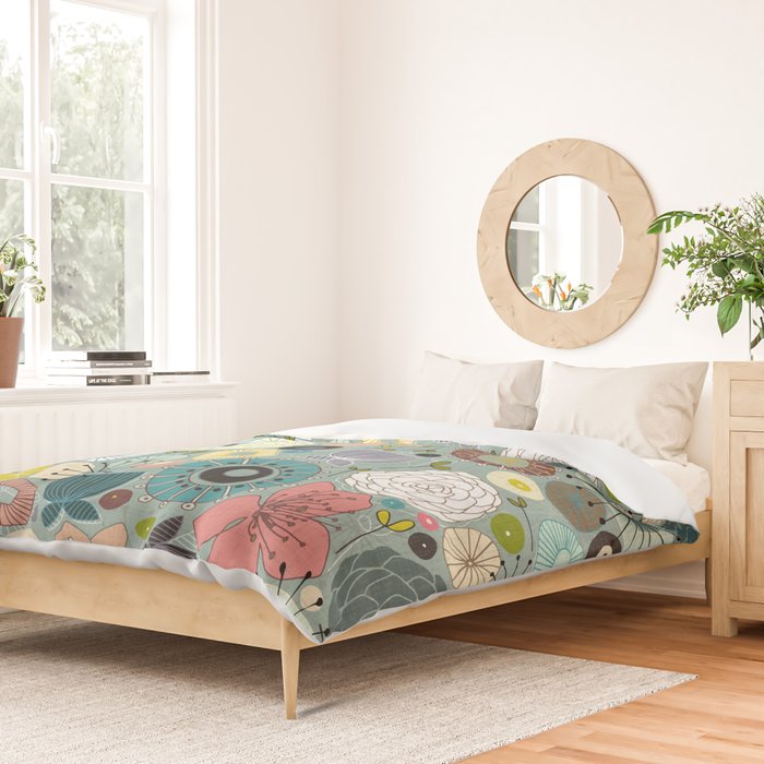 oriental blooms Duvet Cover Gallery Image 2