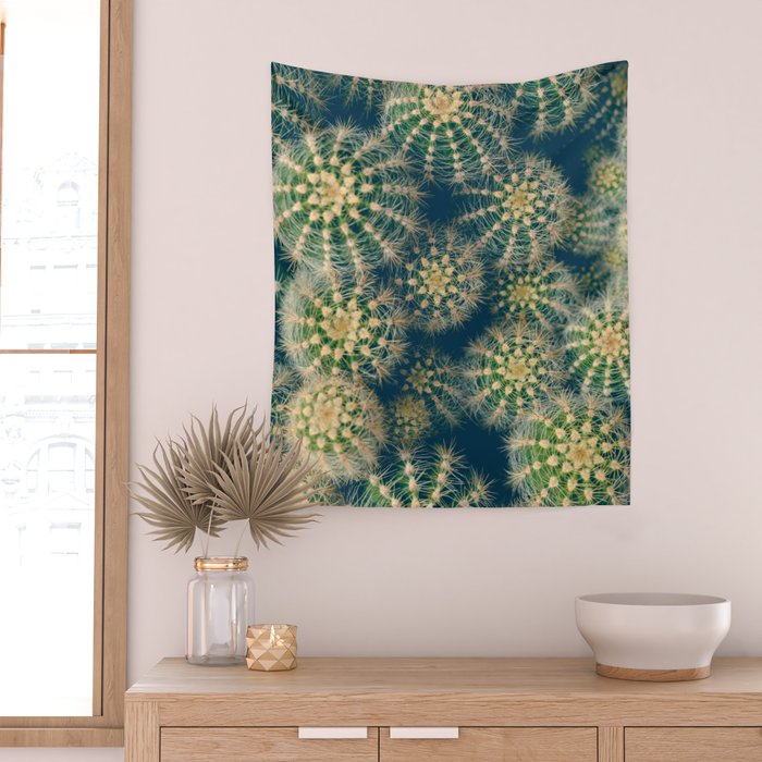Cactus Wall Tapestry Gallery Image 2