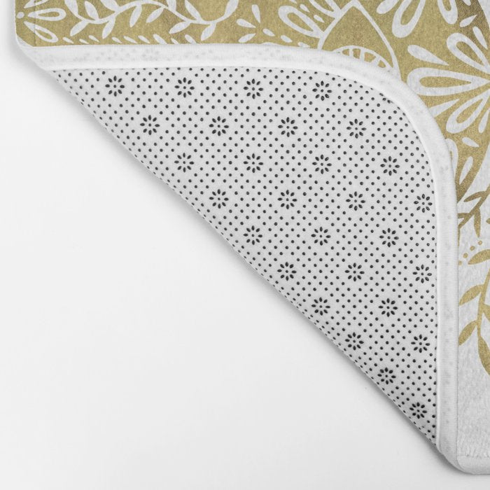 Hamsa Hand - Gold Palette Bath Mat Gallery Image 2