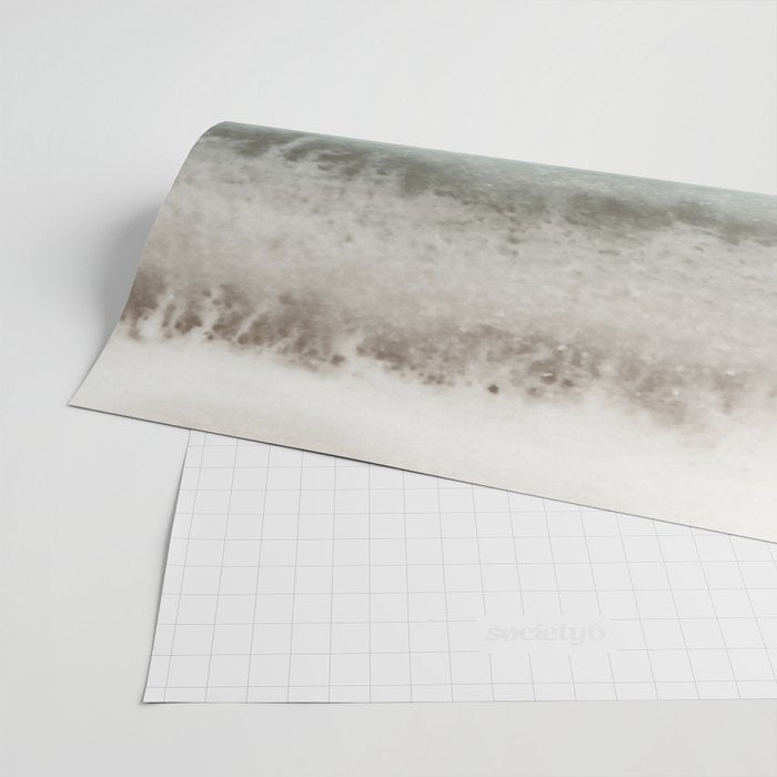 WITHIN THE TIDES - CRASHING WAVES TEAL Wrapping Paper Gallery Image 2