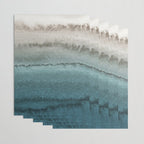 WITHIN THE TIDES - CRASHING WAVES TEAL Wrapping Paper Gallery Image 3