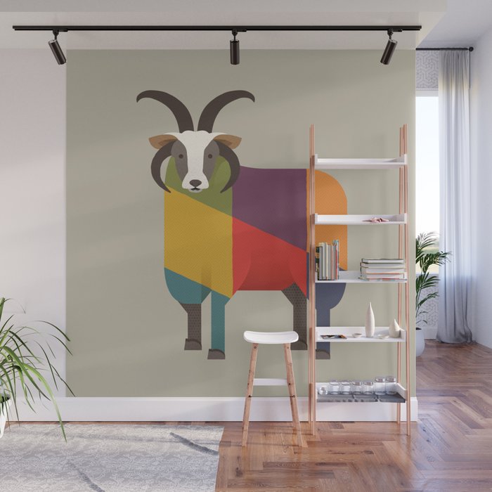 Jacob Sheep Wall Mural Gallery Image 1
