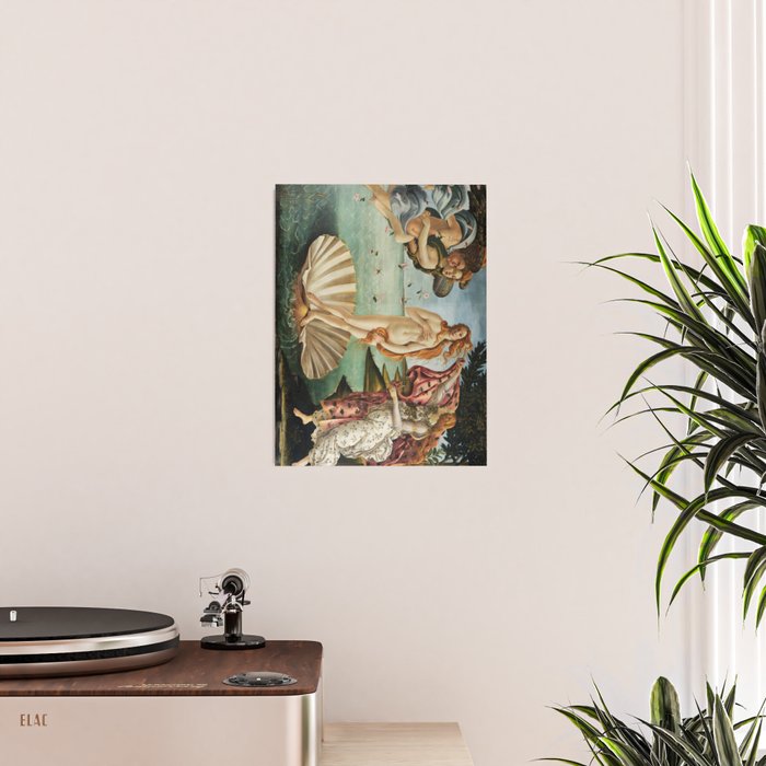 The Birth of Venus by Sandro Botticelli, 1445 Poster Gallery Image 2