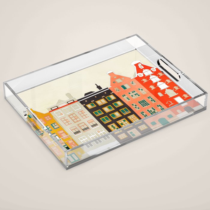 Amsterdam 2 Acrylic Tray Gallery Image 1