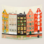 Amsterdam 2 Wall Tapestry Gallery Image 4