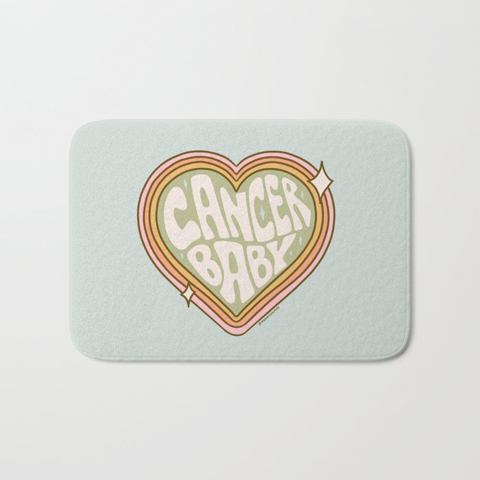 Cancer Zodiac Baby Bath Mat Gallery Image 1
