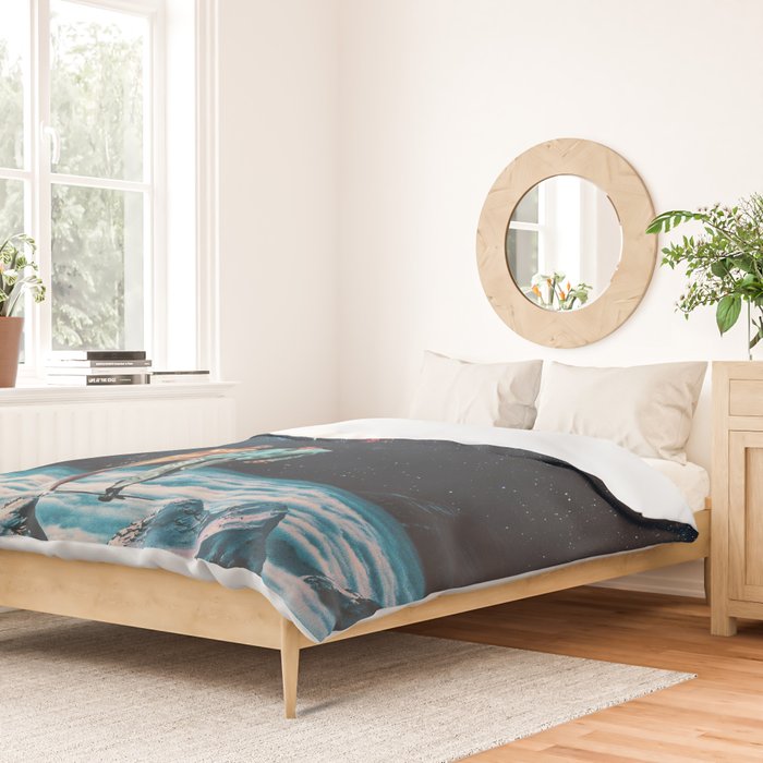 I promise You we will be Back Soon Duvet Cover Gallery Image 2