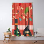 Vase of Vibrance 2 Window Curtain Gallery Image 5