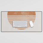 Sunshine, Modern Abstract Landscape, Sun Desk Mat Gallery Image 1
