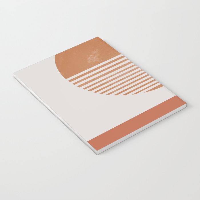 Sunshine, Modern Abstract Landscape, Sun Notebook Gallery Image 3