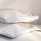 Sunshine, Modern Abstract Landscape, Sun Pillow Sham Gallery Image 3