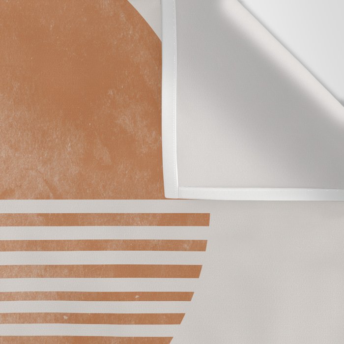 Sunshine, Modern Abstract Landscape, Sun Wall Tapestry Gallery Image 3