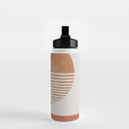 Sunshine, Modern Abstract Landscape, Sun Water Bottle Gallery Image 2