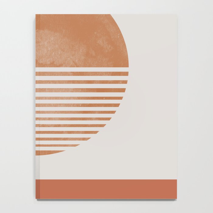 Sunshine, Modern Abstract Landscape, Sun Notebook Gallery Image 4