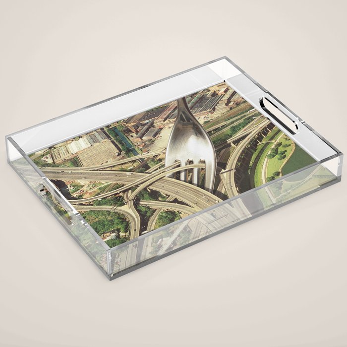 Spaghetti Junction Acrylic Tray Gallery Image 1