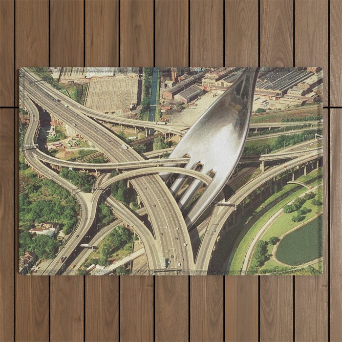 Spaghetti Junction Outdoor Rug Gallery Image 1