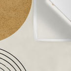 Arch Balance Gold Wall Tapestry Gallery Image 3