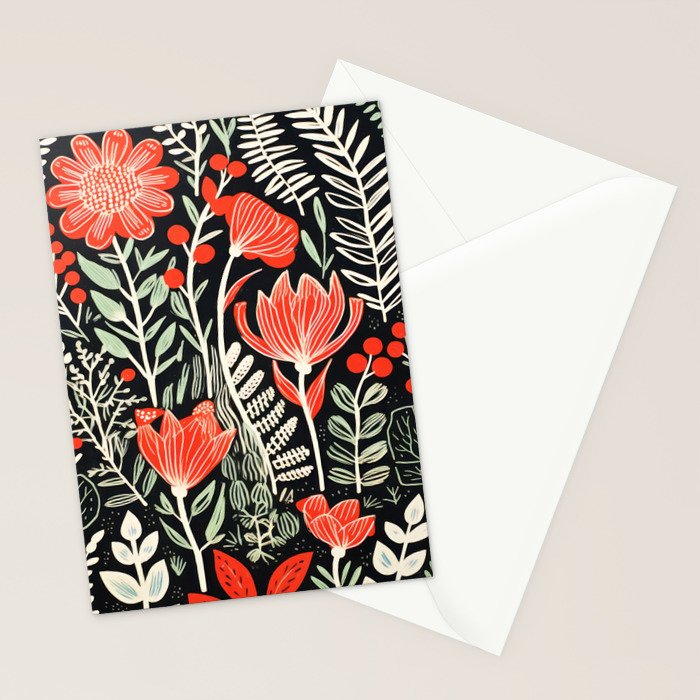 Doodle Diary Flowers Stationery Card Gallery Image 2