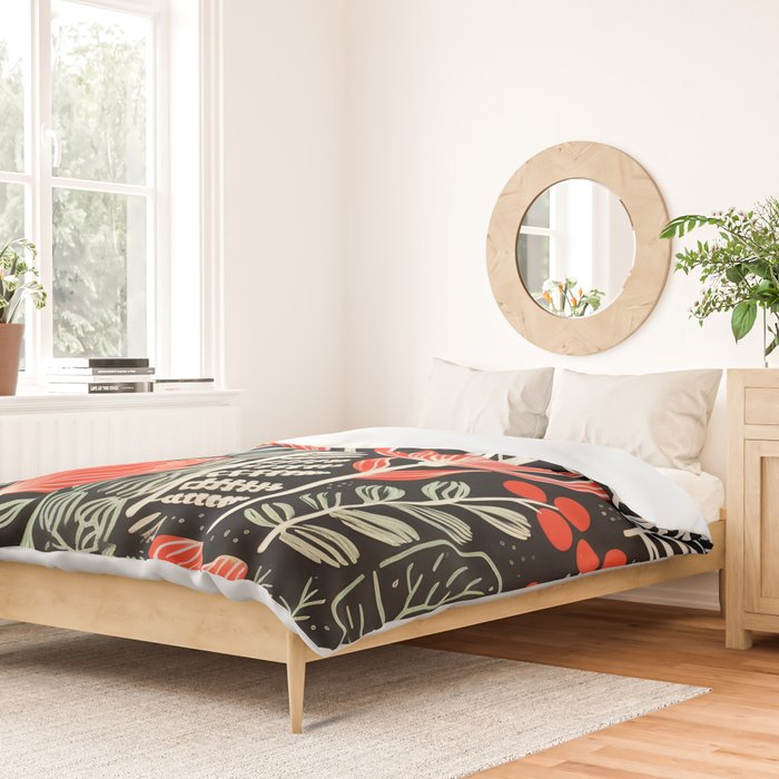 Doodle Diary Flowers Duvet Cover Gallery Image 2