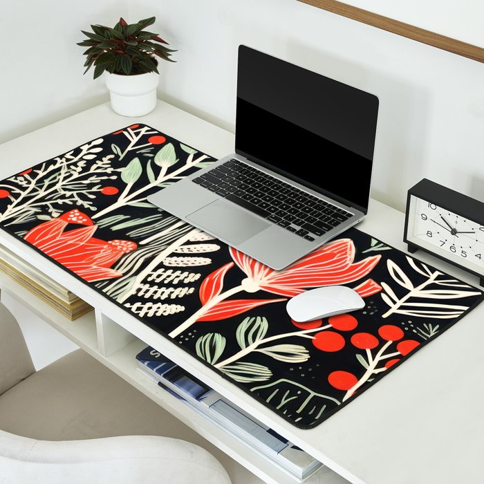 Doodle Diary Flowers Desk Mat Gallery Image 2
